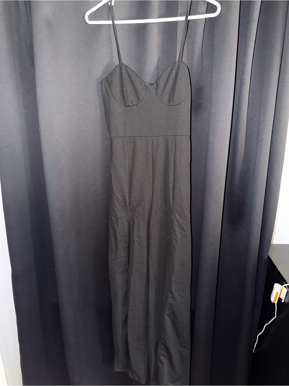 SHEIN Black Spaghetti Strap jumpsuits